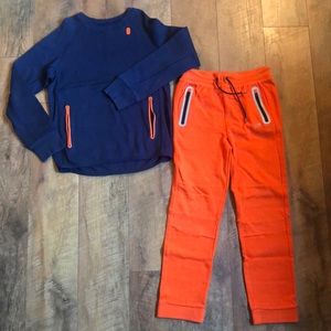 GapFit matching sweatshirt and sweatpants